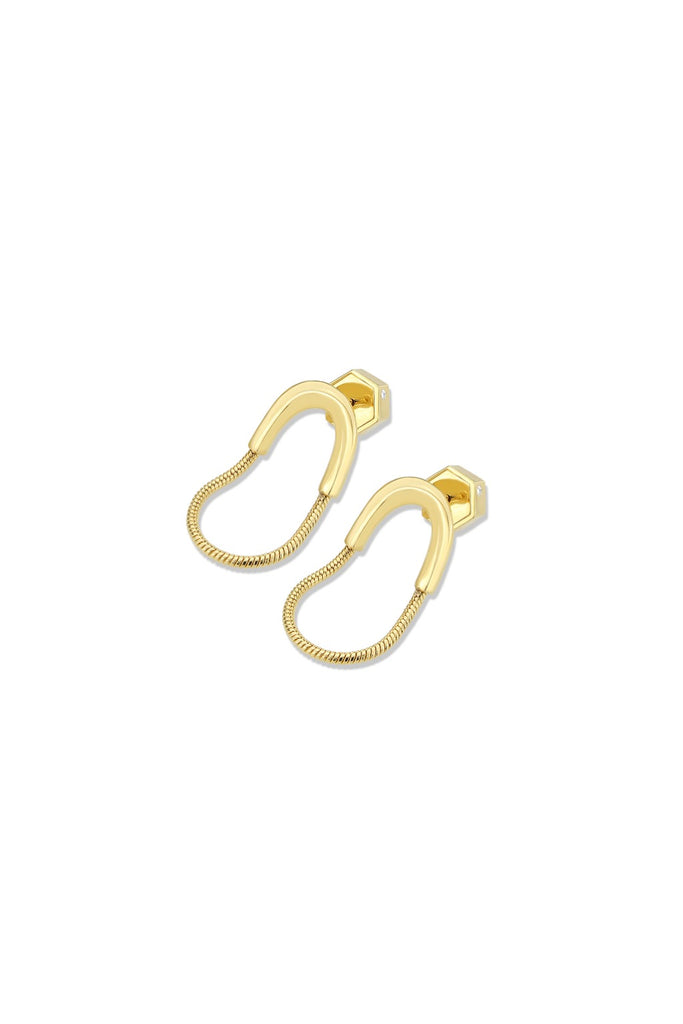 Infini Frontal Earring - Gold