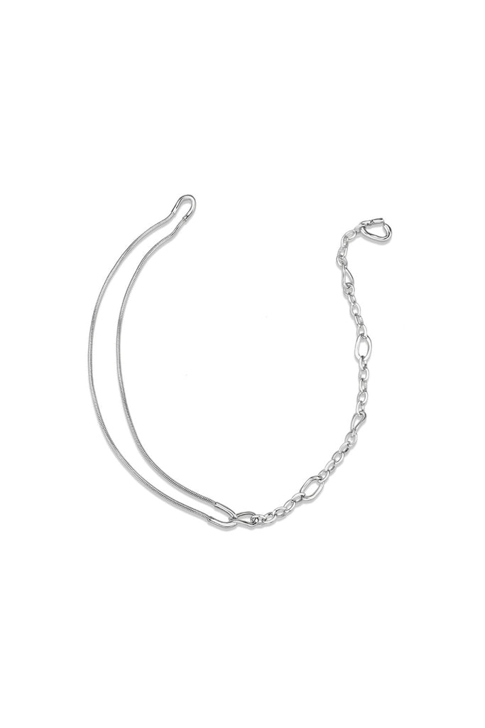Infini Chain Necklace - Rhodium