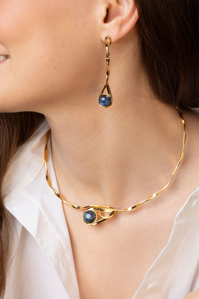Serene Collar Necklace - Gold