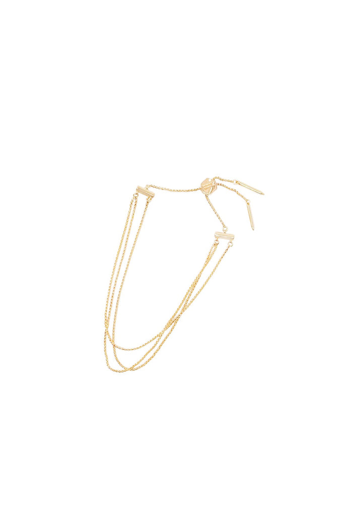 Essential Chain Layered Bracelet - Gold