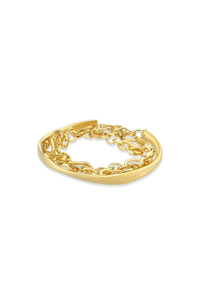 Infini Layered Bracelet - Gold