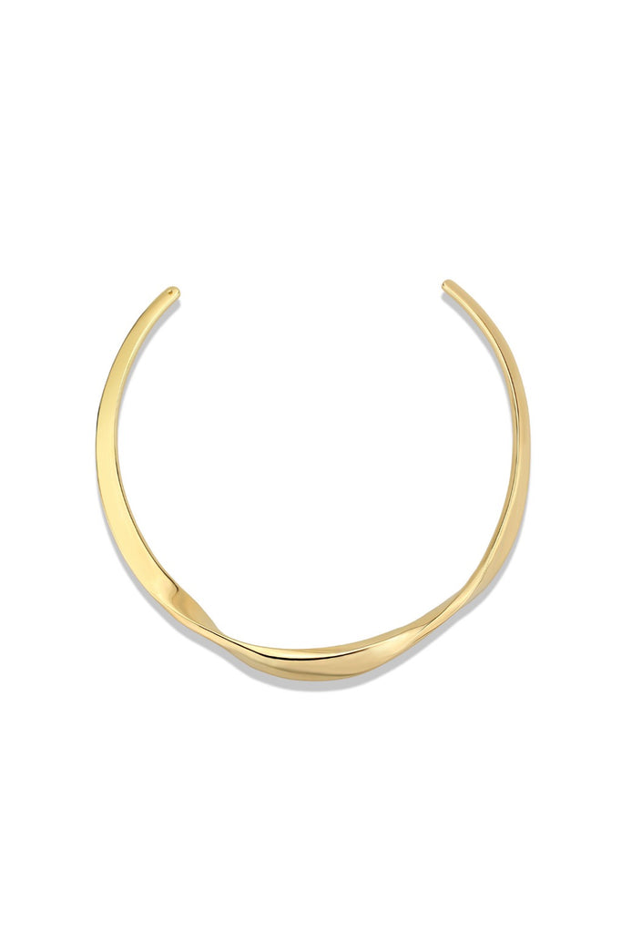 Rhythm Twisted Collar Necklace - Gold