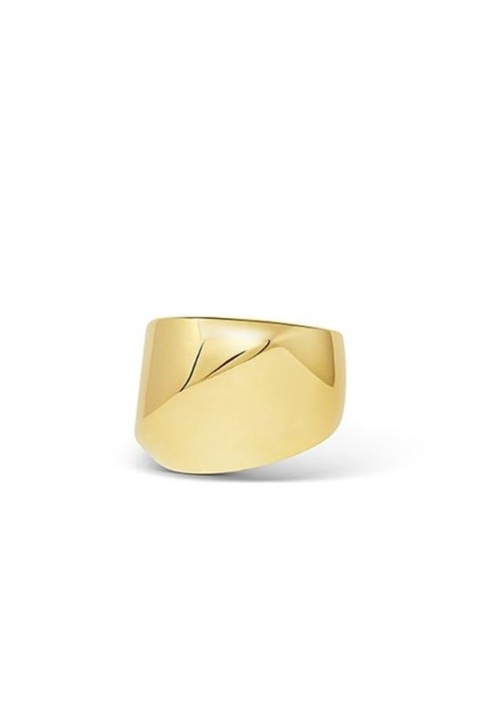 Rhythm Sculpture Ring - Gold