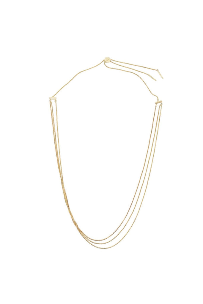 Essential Chain Layered Necklace - Gold