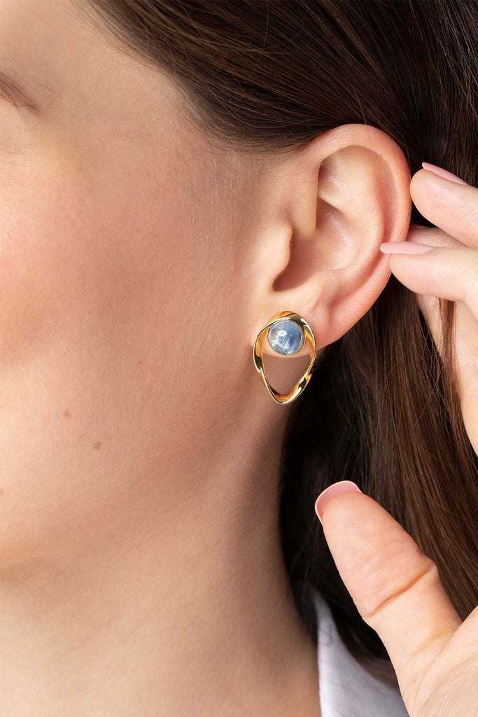 Serene Frontal Earring - Gold