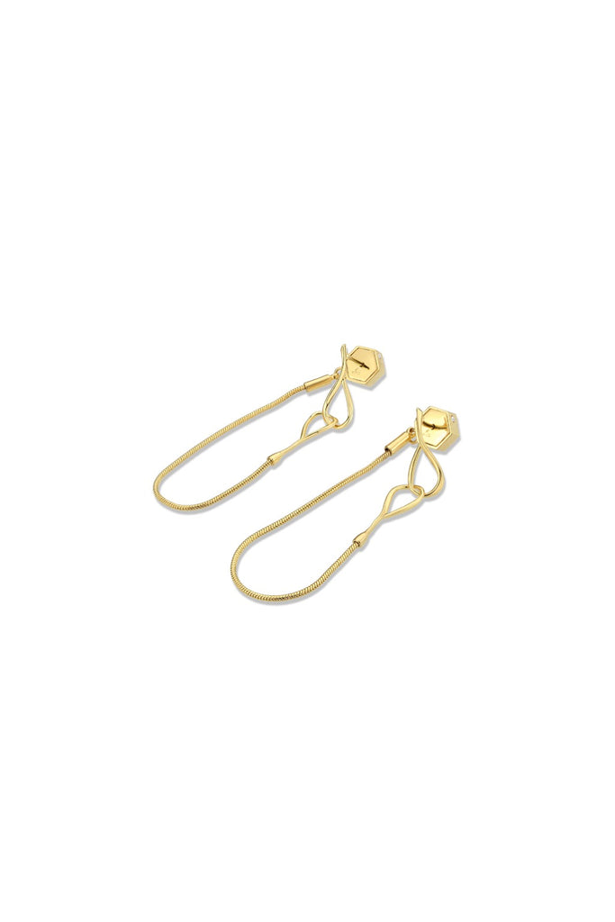Infini Loop Earring - Gold